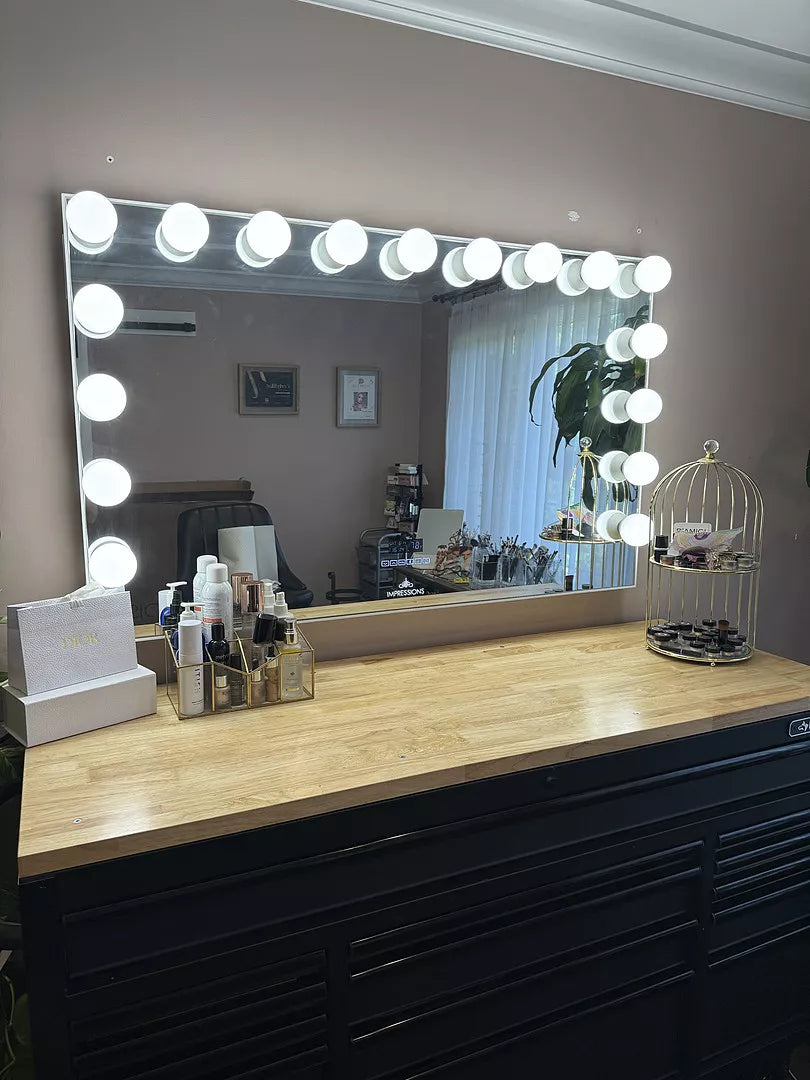 Espejo de tocador Hollywood Glow Pro Max