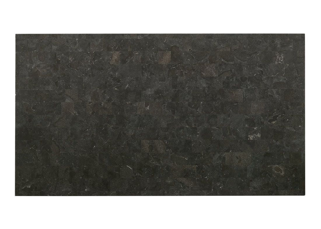 Juego de comedor de mármol genuino Melstone