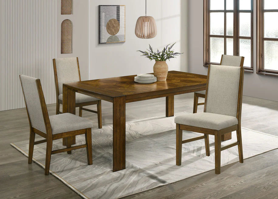 2153 HOLLISTER BROWN DINING SET