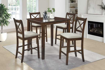 Tahoe Beige Pub Counter Height Set