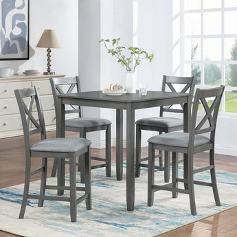 Tahoe Grey Pub Counter Height Set