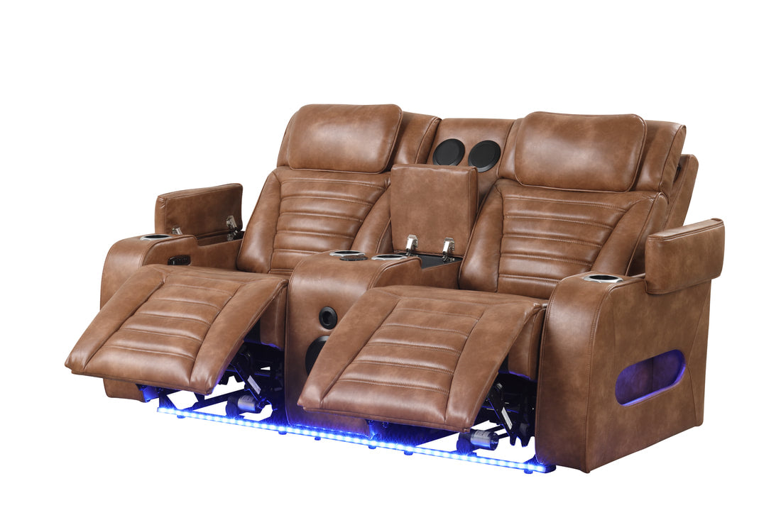 Conjunto reclinable eléctrico TOKYO de 3 piezas