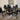 Tommy Black Counter Height Set