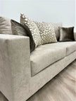 Conjunto de sofá y loveseat beige Hollywood 110