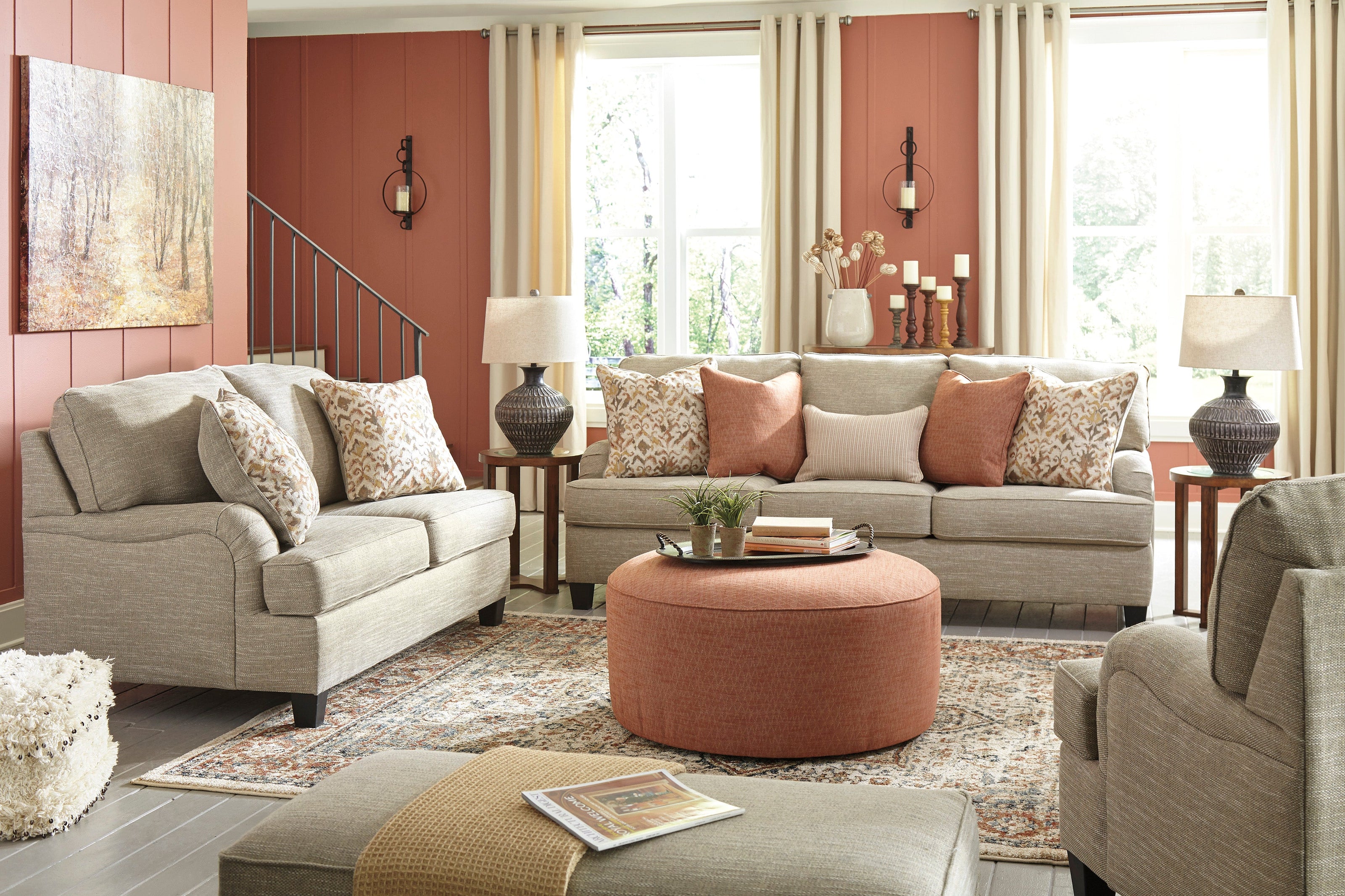 Ashley 30803 Almanza Sofa and Loveseat