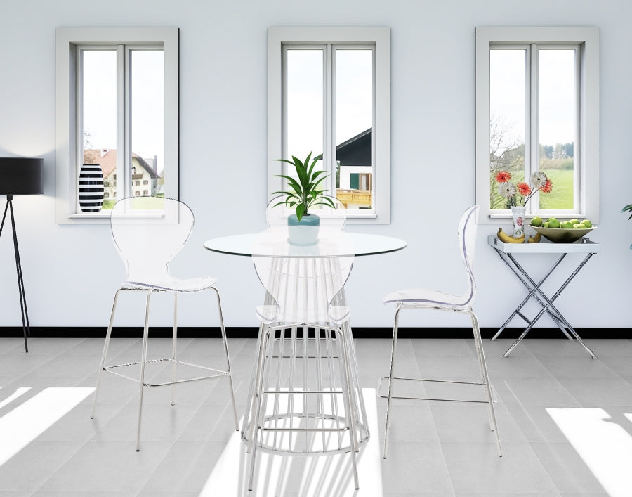 Taburete de mostrador Clarion Chorme