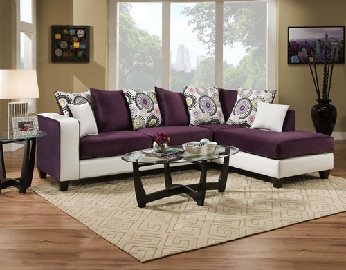 300 Purple Sectional
