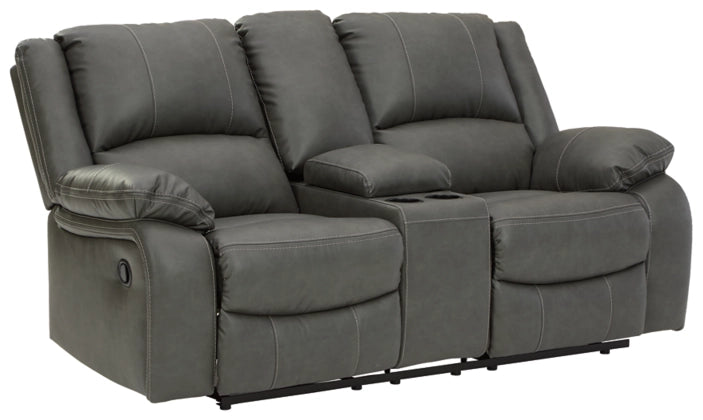 Ashley 77103 Calderwell Grey Recliner Set