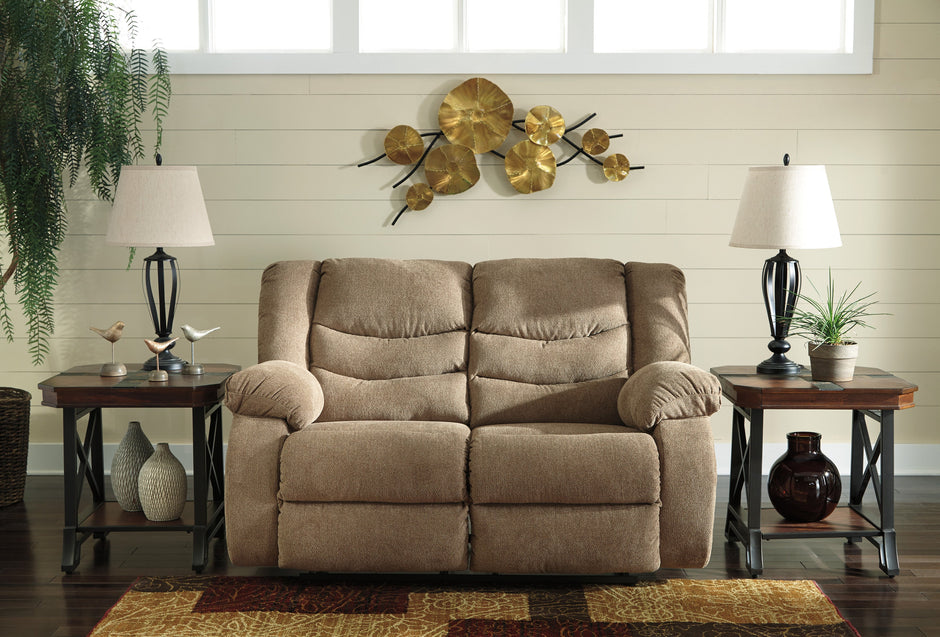 Ashley 98604 Tulen Mocha Recliner Set