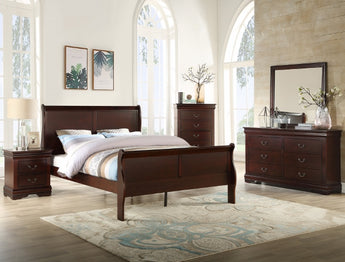 B3850 LOUIS PHILIP CHERRY BEDROOM