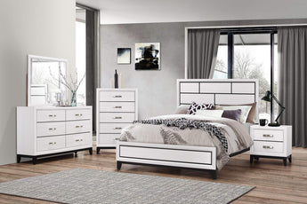B4610 AKERSON CHALK BEDROOM SET