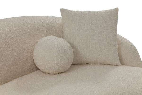 Bonita Ivory Boucle Sofá &amp; Loveseat