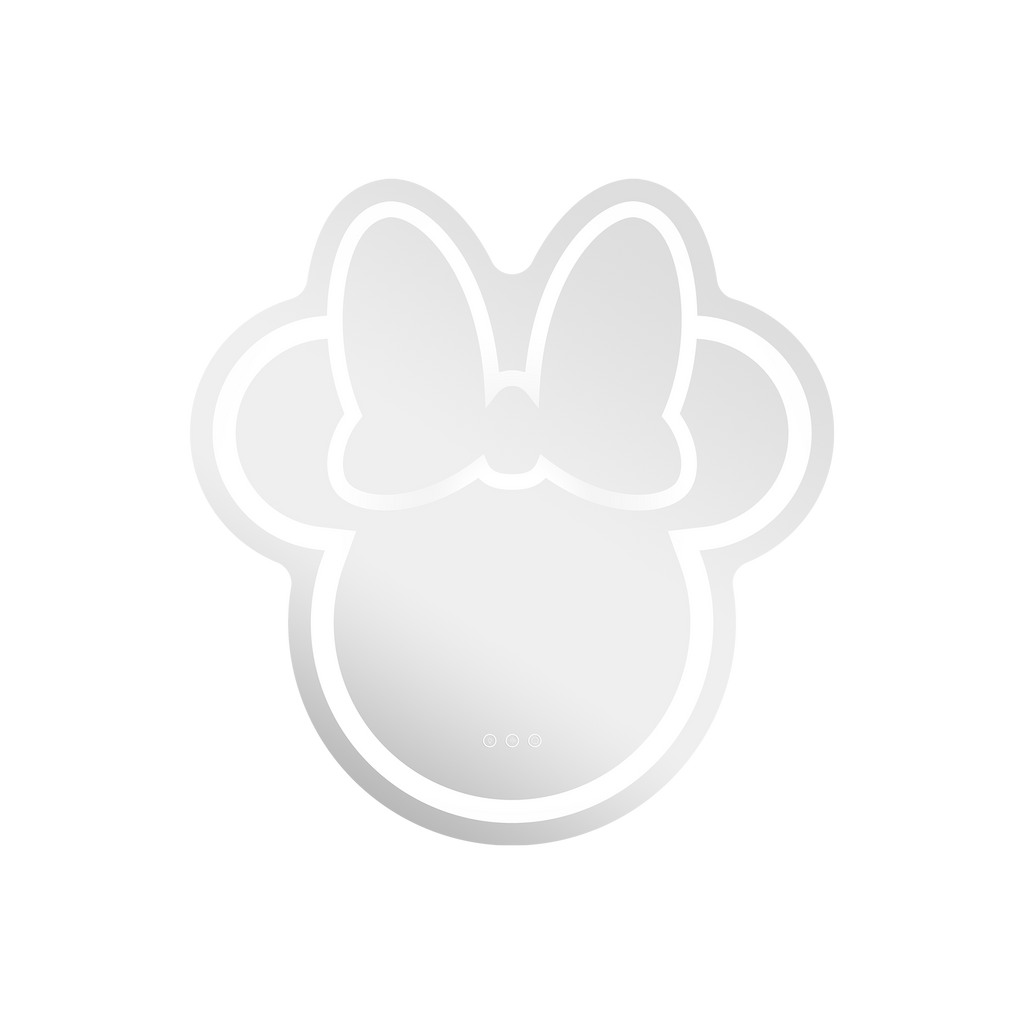 Espejo de pared LED Minnie Mouse