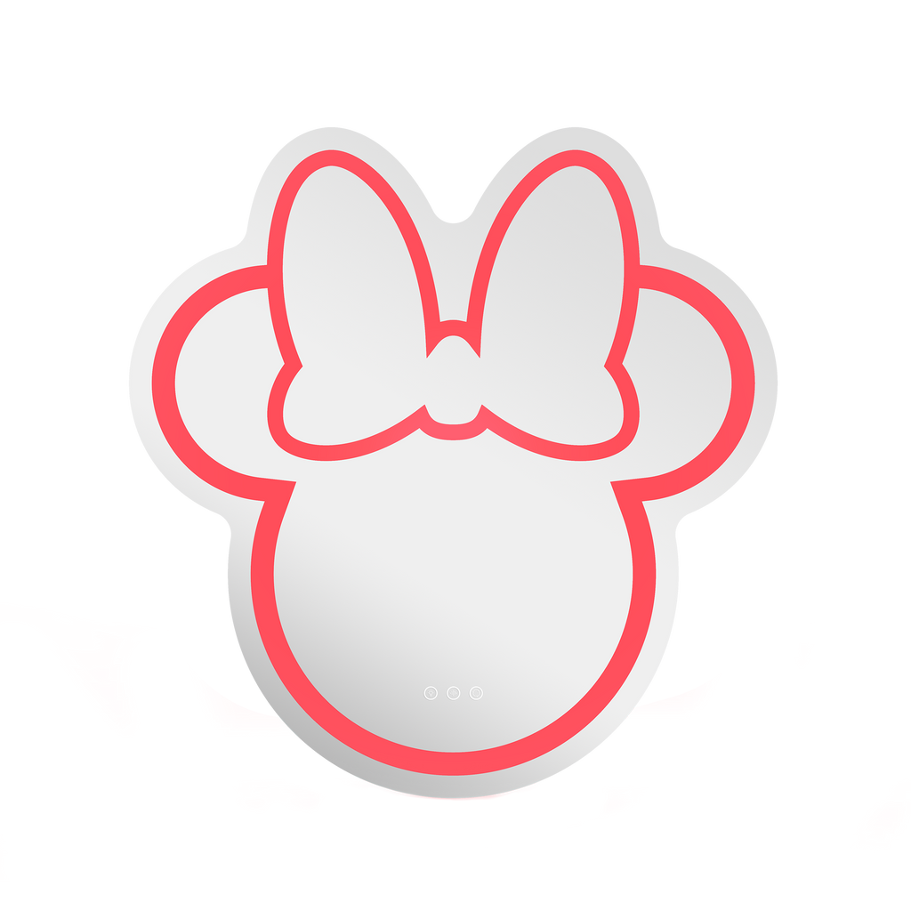 Espejo de pared LED Minnie Mouse