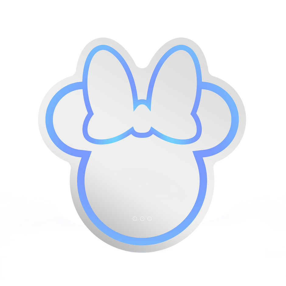 Espejo de pared LED Minnie Mouse