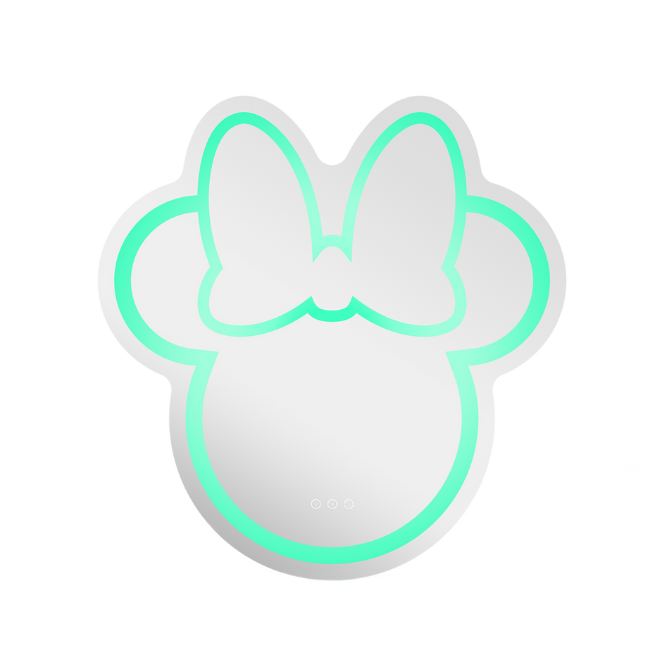 Espejo de pared LED Minnie Mouse