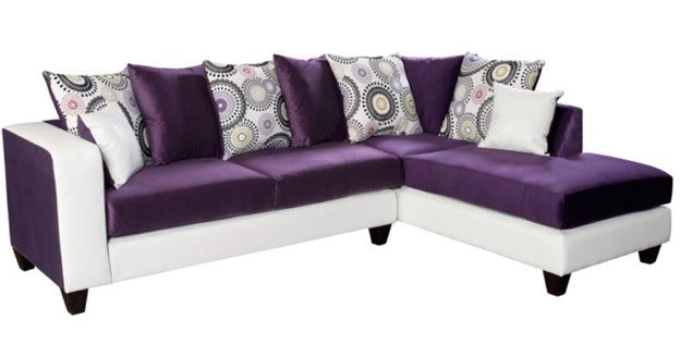 300 Purple Sectional