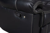 Seccional reclinable negro Alexa2023