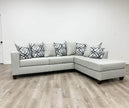 110 Grey Modern Sectional