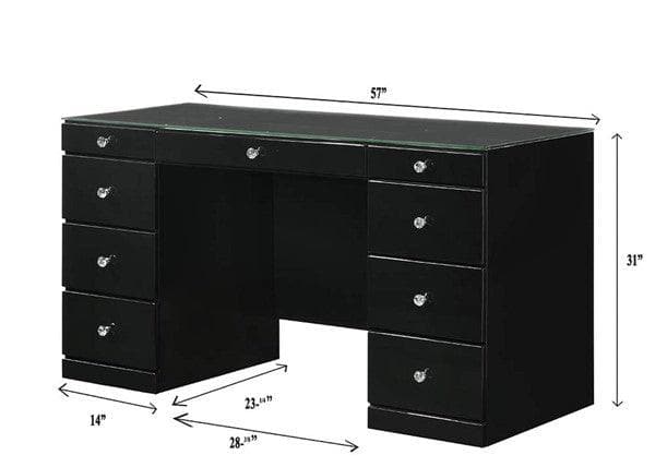 B4850 BLACK AVERY MUEBLE NEGRO