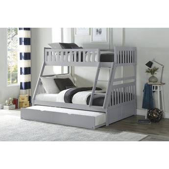 B2063TF-1*R Twin/Full with Twin Trundle Bunkbed