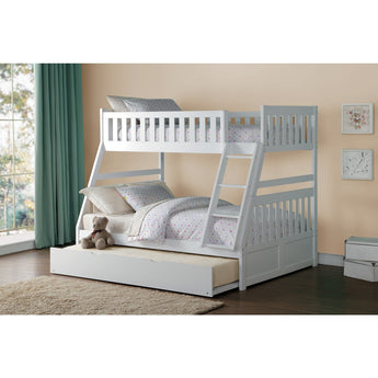 B2053TFW-1*R Twin/Full with Twin Trundle Bunkbed