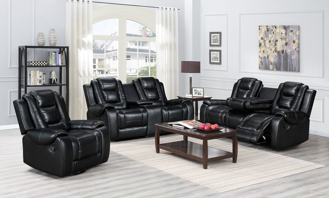 Jordan2018 Black Reclining Set