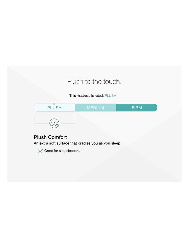 Ashley M72731 Chime - Colchón de espuma viscoelástica de 12.0 in