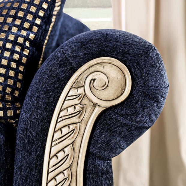 SM7744 SOFÁ + LOVESEAT MARINELLA AZUL